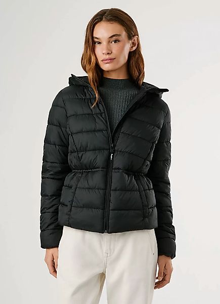 Pepe Jeans Steppjacke "SALLY SHORT", mit Kapuze, tailliert, mit verstellbar günstig online kaufen