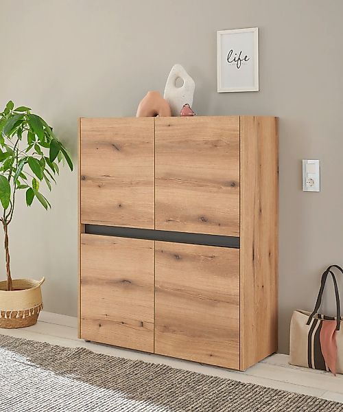 Home affaire Highboard "City/Giron, moderner Schrank, Kommode, Stauraumschr günstig online kaufen
