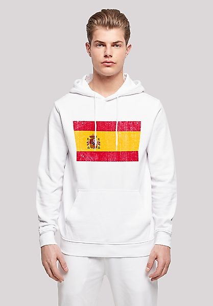 F4NT4STIC Kapuzenpullover "Spain Spanien Flagge distressed", Print günstig online kaufen