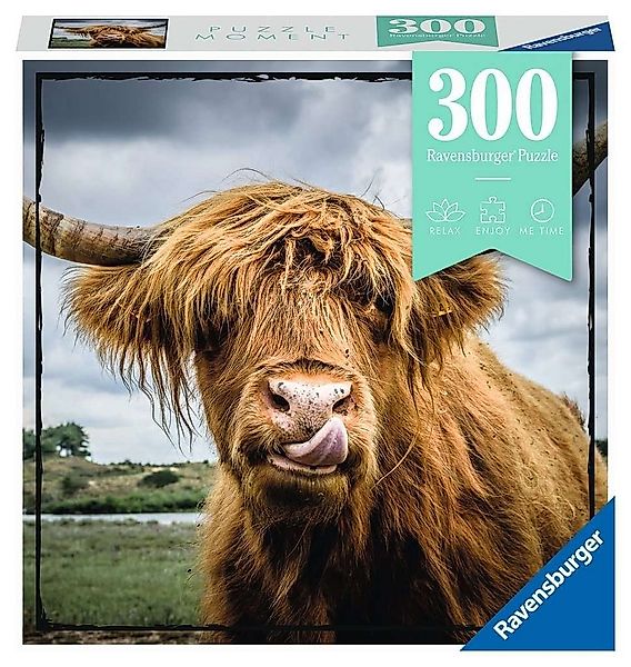 Ravensburger Puzzle 300 Teile Ravensburger Puzzle Moments Highland Cattle 1 günstig online kaufen