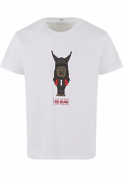 MisterTee T-Shirt "MisterTee I Am Music Tee" 1 Stk. tlg. günstig online kaufen
