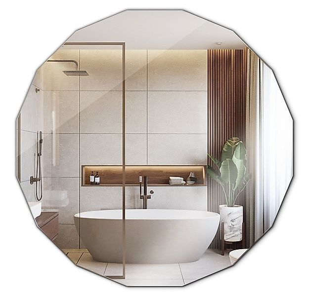 Tulup Wandspiegel Dekorativer Hängender Badezimmerspiegel, Polygonaler Wand günstig online kaufen