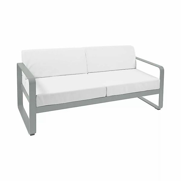 Bellevie Lounge-Sofa 2-Sitzer C7 Lapilligrau 81 Grauweiß günstig online kaufen