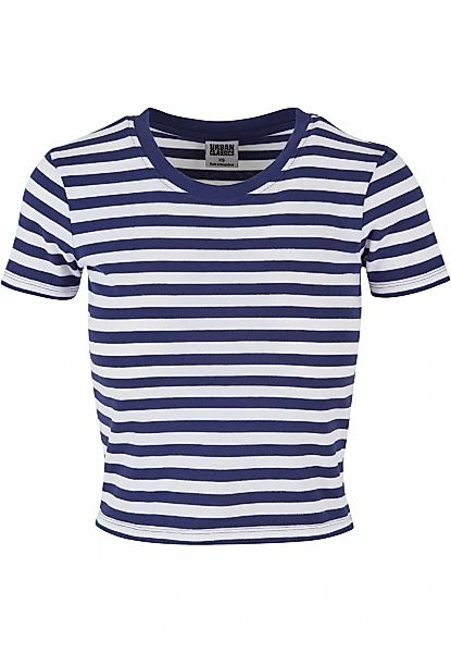 URBAN CLASSICS T-Shirt "Urban Classics Damen Ladies Short Striped Tee", 1 S günstig online kaufen