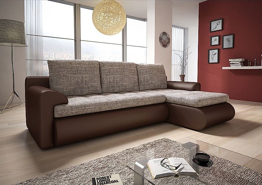 Sofnet Ecksofa Santi, mit Schlaffunktion und günstig online kaufen