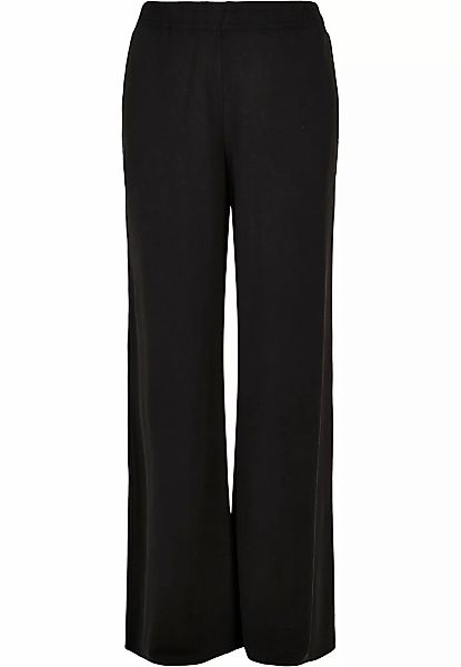 URBAN CLASSICS Stoffhose "Urban Classics Damen Ladies Modal Wide Leg Pants" günstig online kaufen