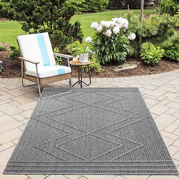 Ayyildiz Teppiche Outdoorteppich »PATARA 4954«, rechteckig, 8 mm Höhe, Läuf günstig online kaufen