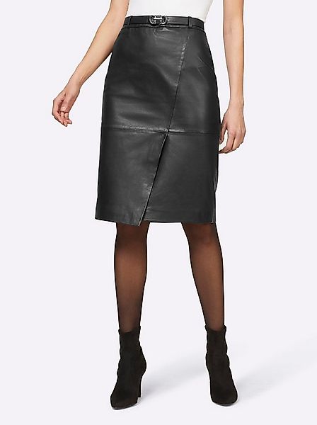 heine A-Linien-Rock Lederrock . günstig online kaufen