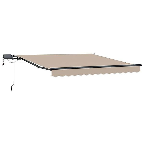 vidaXL Einziehbare Markise Beige 300 x 250 cm Stoff 3330056 günstig online kaufen