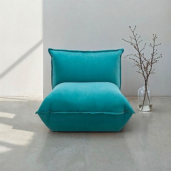 DOMO collection Sessel »Nantes Loungesessel, Wohlfühlsessel mit 360° Drehfu günstig online kaufen