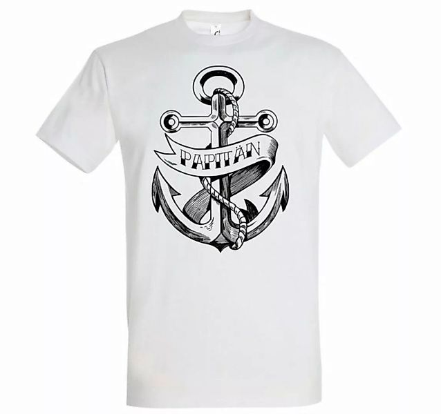Youth Designz T-Shirt Kapitän Papitän Herren Shirt mit lustigem Frontprint günstig online kaufen