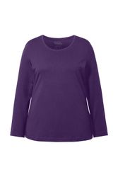 Ulla Popken T-Shirt Shirt Slim Rundhalsausschnitt günstig online kaufen