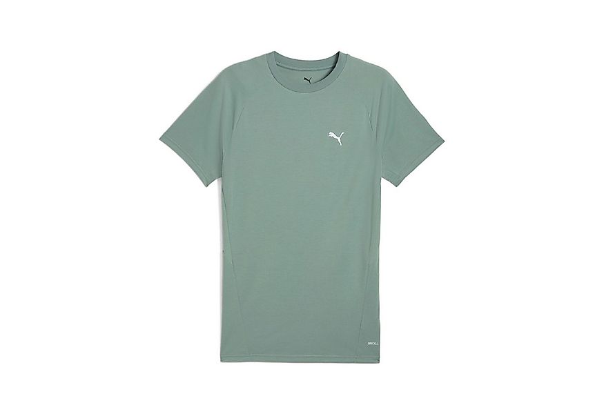 PUMA T-Shirt EVOSTRIPE TEE slim fit Passform, mit Raglanärmeln, Rundhalsaus günstig online kaufen