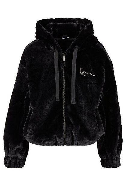 Karl Kani Sweatjacke Karl Kani Metal Signature Vegan Fur Zip Hoodie Jacket günstig online kaufen