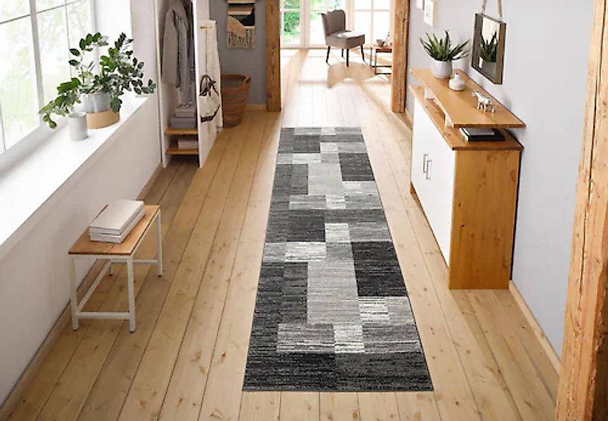 my home Läufer »Melvin«, rechteckig, 8 mm Höhe, schön weich, Kurzflor Teppi günstig online kaufen