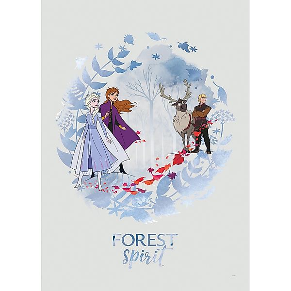 Komar Bild "Frozen Spirit" Disney 1 Stk. tlg. Wandbild zur Dekoration im Ki günstig online kaufen