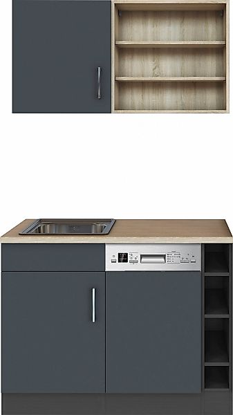 KOCHSTATION Pantryküche "KS-Mali" Breite 110 cm, mit E-Geräten günstig online kaufen