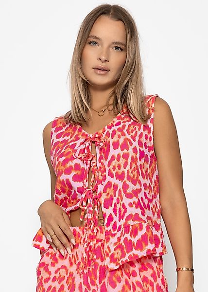 SASSYCLASSY T-Shirt Leichtes Musselin Top Damen günstig online kaufen