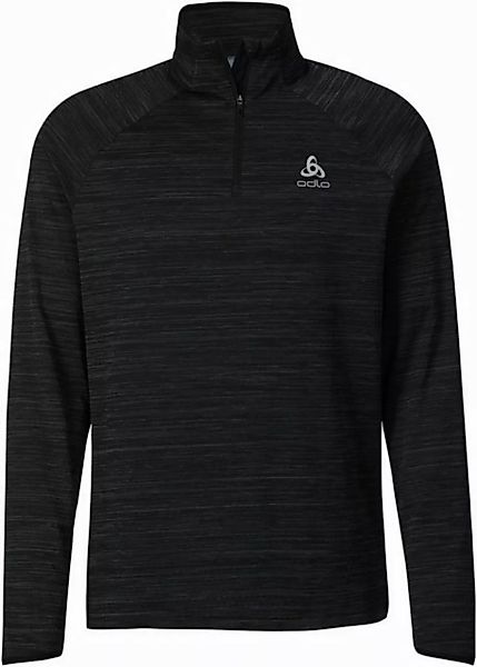 Odlo Rollkragenpullover Mid layer 1/2 zip STEAM BLACK MELANGE günstig online kaufen