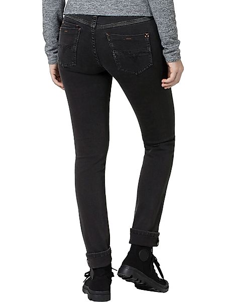 TIMEZONE Damen Jeans Slim MarahTZ - Slim Fit - Schwarz - Dull Black Wash günstig online kaufen