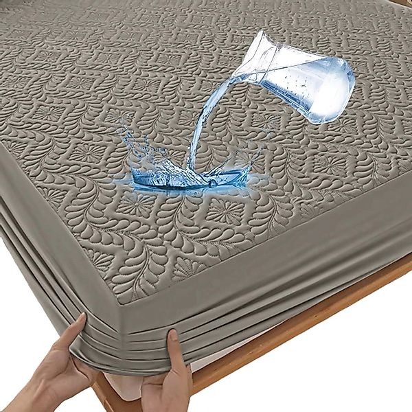 Matratzenauflage Wasserdichte Matratzenauflage, Matratzenschoner, Spannbett günstig online kaufen