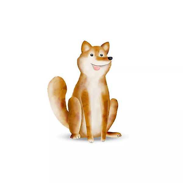 Komar Wandbild Cute Animal Dog Hund B/L: ca. 30x40 cm günstig online kaufen