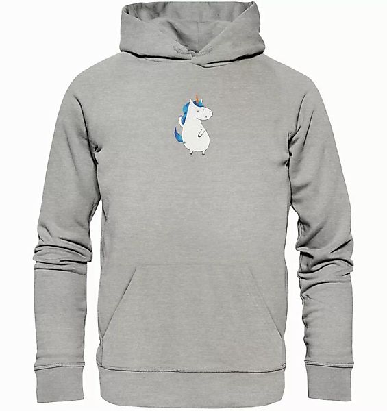 Mr. & Mrs. Panda Hoodie Einhorn Mann Größe XXL - Heather Grey - Geschenk, E günstig online kaufen