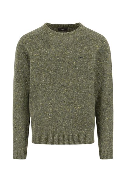 FYNCH-HATTON Strickpullover meliert, mit Rundhals günstig online kaufen
