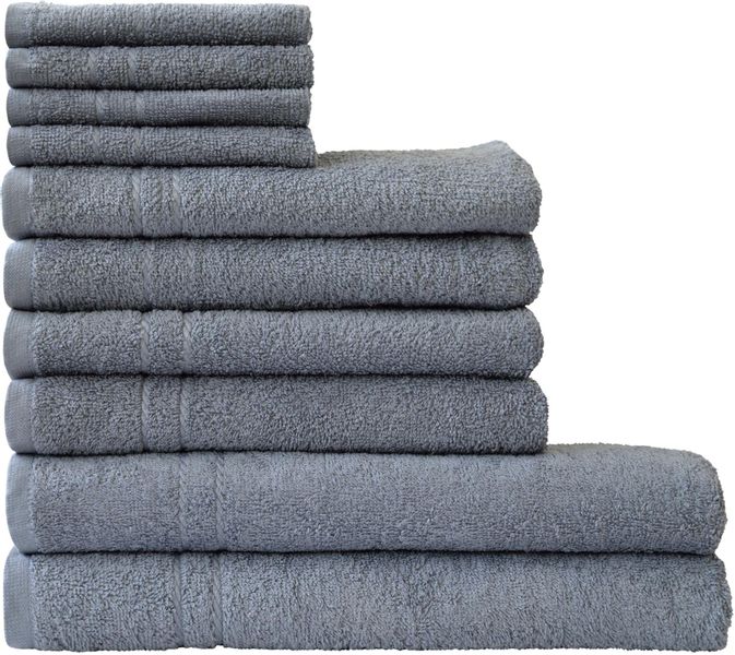 Dyckhoff Handtuch Set Kristall, Walkfrottee (Set, günstig online kaufen