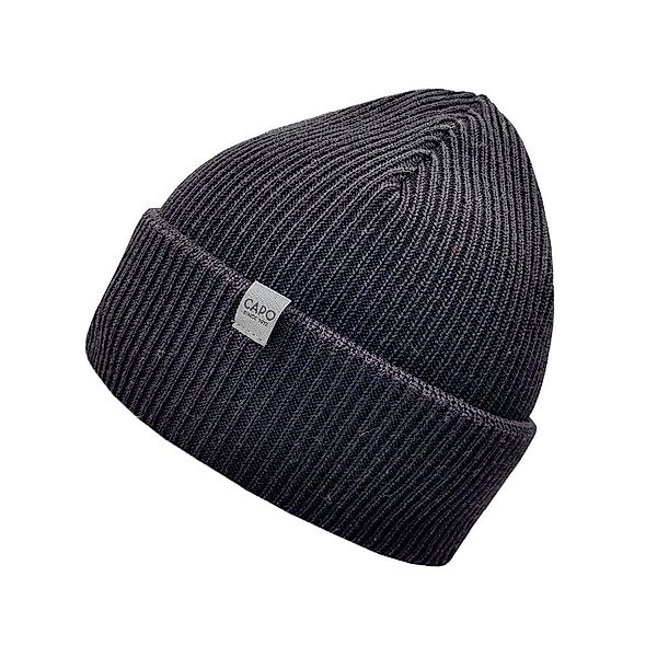CAPO Strickmütze Strickmütze, Umschlag Merinowolle (1-St) günstig online kaufen