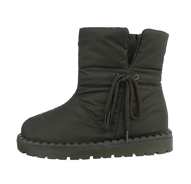 Ital-Design Damen Snowboots Freizeit Snowboots Flach Flache Stiefeletten in günstig online kaufen