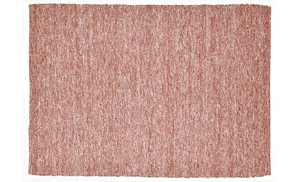 SANSIBAR Sylt Wollteppich  Hörnum ¦ rot ¦ Wolle ¦ Maße (cm): B: 70 H: 1,2 T günstig online kaufen