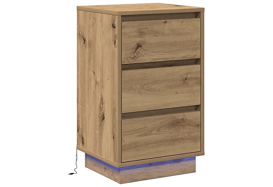 vidaXL Nachttisch Nachttisch Artisan-Eiche 39 x 34,5 x 65 cm Holzwerkstoff günstig online kaufen