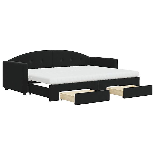 vidaXL Bett Tagesbett Ausziehbar mit Schubladen günstig online kaufen