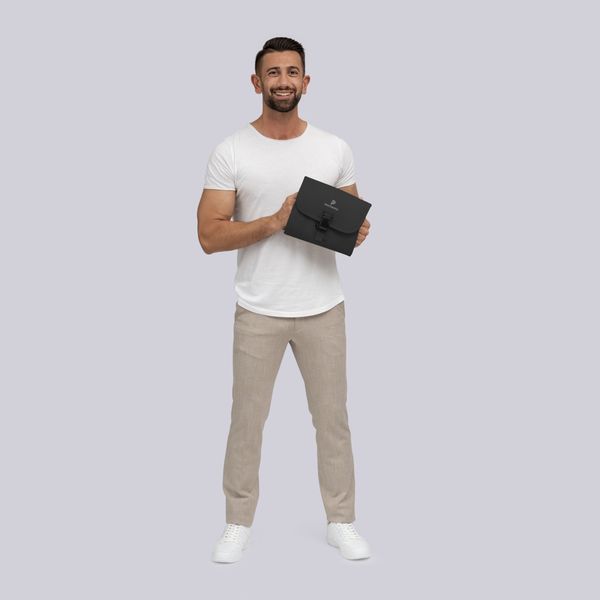 Pactastic Kulturbeutel Urban Collection, Veganes Tech-Material günstig online kaufen