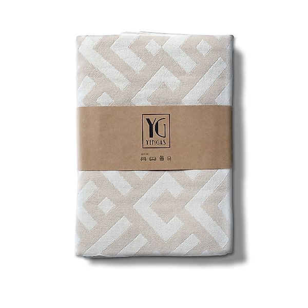 Wohndecke YENGAS Sofadecke, 100 % Baumwolle, günstig online kaufen