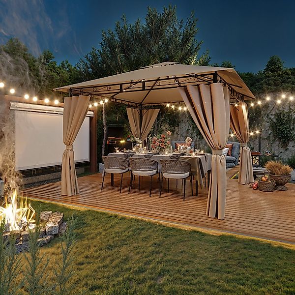 HOMALL Pavillon Garden Pavillon Wasserdicht Partyzelt, günstig online kaufen