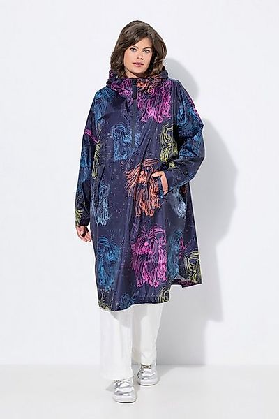 Laurasøn Funktionsjacke Funktions-Regencape Unisex Print Kapuze günstig online kaufen