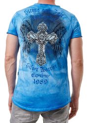 R-NEAL T-Shirt T-Shirt Washed Streetwear Printed günstig online kaufen