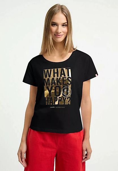 Frieda & Freddies NY T-Shirt T-shirt mit dezenten Farbdetails günstig online kaufen