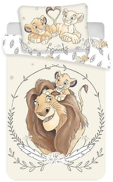 Disney Kinderbettwäsche König der Löwen, Renforcé, 2 teilig, mit Reißversch günstig online kaufen
