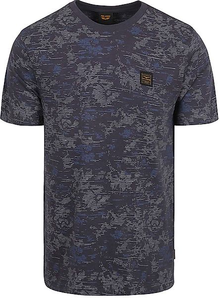 PME Legend Slub T-Shirt Graphite - Größe L günstig online kaufen