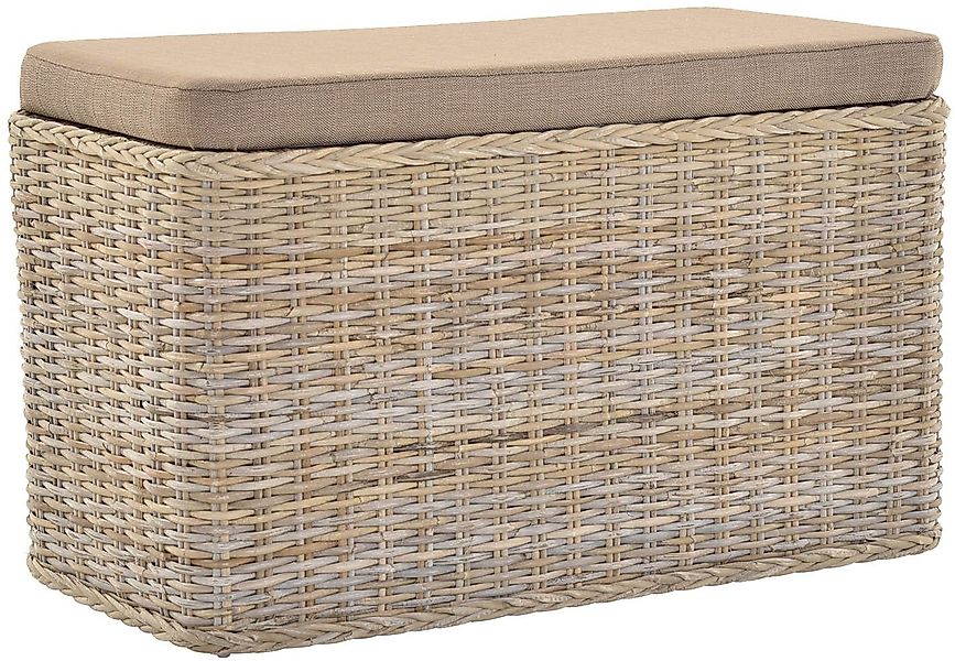 Krines Home Wäschetruhe Rechteckige Truhe Sitztruhe günstig online kaufen