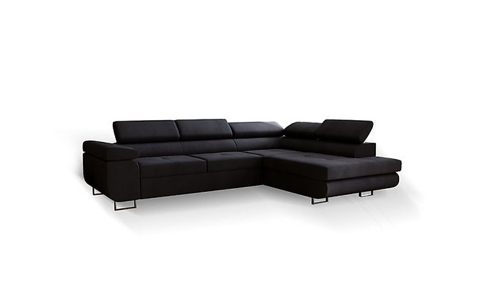 Goldstoff Ecksofa Designersofa mit Bettfunktion, multifunktionale Couch mit günstig online kaufen