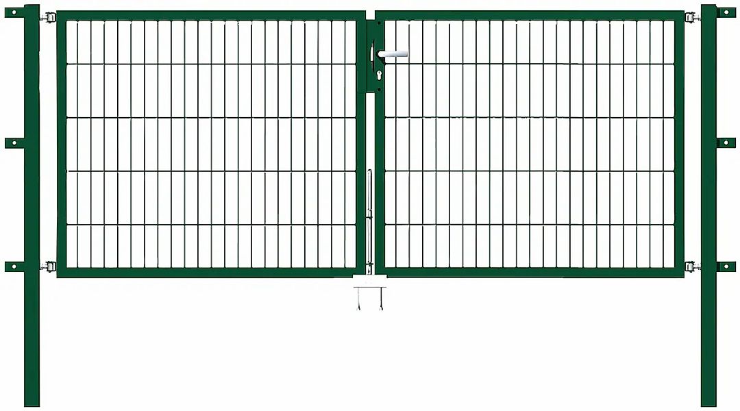 Alberts Zaundoppeltür "Flexo" 250 cm Breite, in versch. Höhen günstig online kaufen