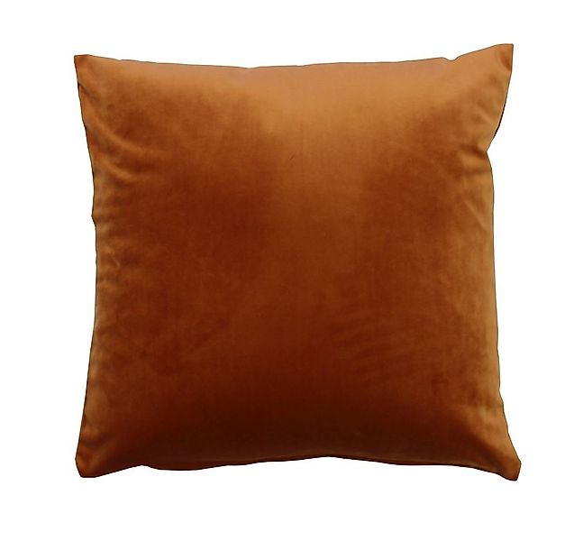 HOME WOHNIDEEN Kissenhülle Home Wohnideen Kissenhülle Samt Uni 50 x 50 cm K günstig online kaufen