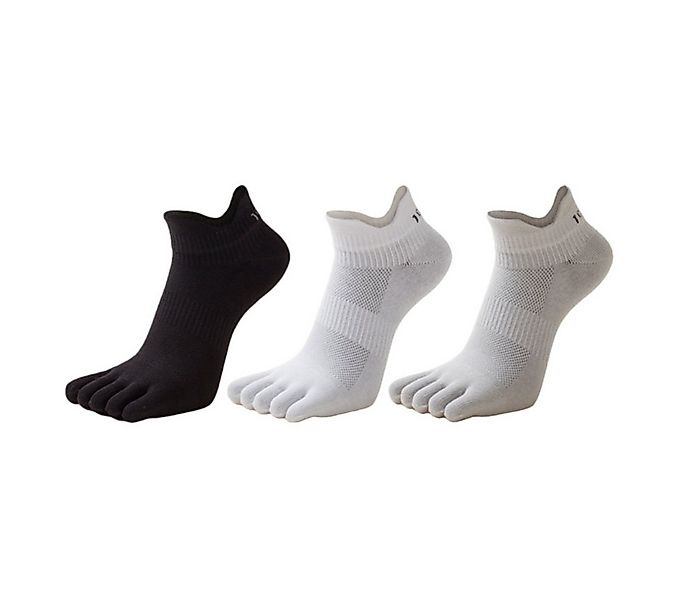 FOUORTUNATE-BEE Zehensocken Herren Fünf-Finger Socken, 3 Paar, Sport, Atmun günstig online kaufen
