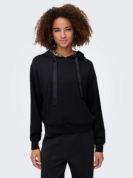 ONLY Kapuzensweatshirt ONLALINA LIFE LEO DETAIL HOOD BOX SWT günstig online kaufen