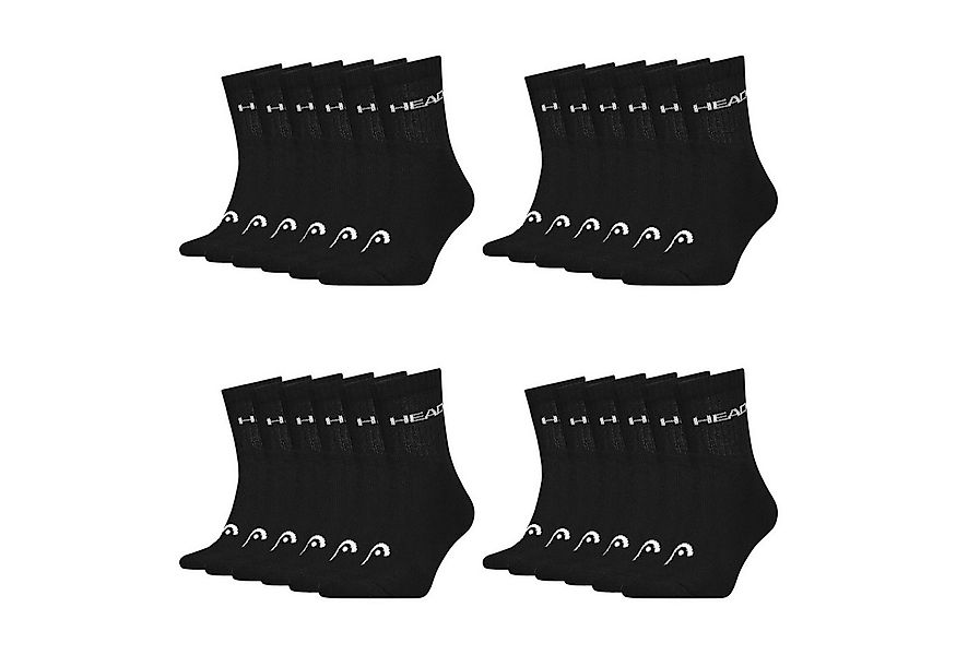 Head Sportsocken Short Crew Socken (12-Paar) mit Logo günstig online kaufen