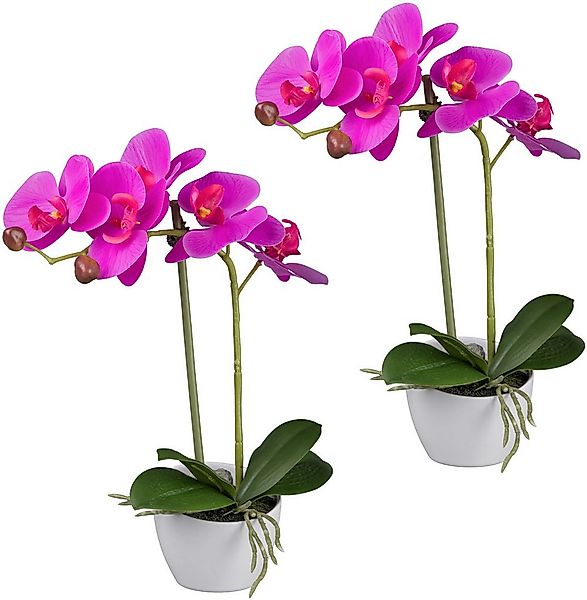 Kunstorchidee Orchidee Phalaenopsis, Creativ green, Höhe 33 cm, im Design-T günstig online kaufen